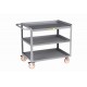 Little Giant 3-Shelf Steel Service Cart - Model 3MW-2448-5TL