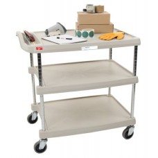 Metro 3-Shelf myCart Polymer Utility Cart - MY1627-34G 