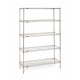 Metro 5-Shelf Stainless Steel Wire Shelving Unit- 182474NS5