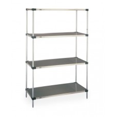 Metro 4-Shelf Galvanized Shelving Unit - 183663FG