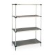 Metro 5-Shelf Solid Galvanized Shelving Unit - 182474FG