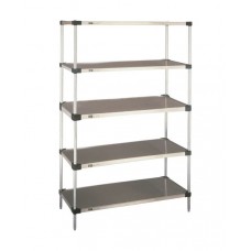 Metro 5-Shelf Stainless Shelving Unit - Model 183674FS