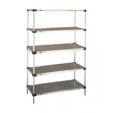 Metro 5-Shelf Stainless Shelving Unit - Model 183074FS