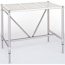 Metro Stainless Steel Industrial Perf Top Bench - CTP3072S