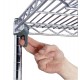 Metro Super Erecta Super Adjustable Chrome Wire Shelf - A1824NC
