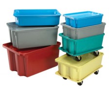 MFG Industrial Nest and Stack Fiberglass Containers MFG Industrial Nest and Stack Fiberglass Containers