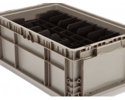 Monoflo Straight Wall Plastic Container - NSO2422-14