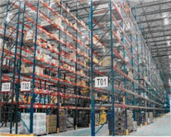Husky Green Pallet Rack Upright Frame - IU18420120