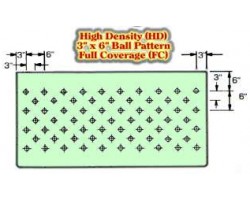 ProLine RT603030-FC-HD-C White Plastic Conductive Laminate Top 3x6 Full Coverage Pop Up Ball Transfer Workbench