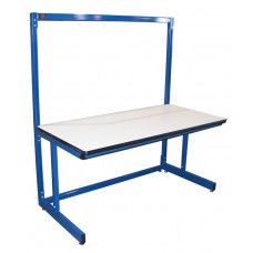 ProLine B6030SSPL White Plastic Laminate Top The Basic Starter Workbench