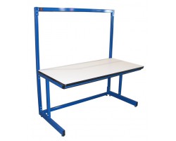 ProLine B7230SSPL White Plastic Laminate Top The Basic Starter Workbench 