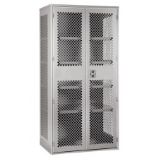Pucel Industrial Perforated Storage Cabinet - HDSC-3648-24-2