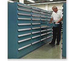 Rousseau 7-Drawer Stationary Modular Storage Cabinet R5AEE-4410