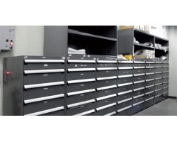 Rousseau 7-Drawer Stationary Modular Storage Cabinet R5AEE-4410