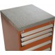 Rousseau Metal RC36-6024 Galvanized Steel Cabinet Top