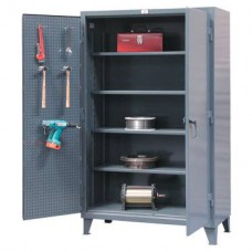 Strong Hold Pegboard Steel Storage Cabinet - 36-PB-244
