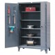 Strong Hold Steel Storage Pegboard Cabinet - 46-PB-244
