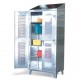 Strong Hold Stainless Ventilated Storage Cabinet - 46-V-244SS