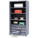 Strong Hold 4-46-CSU-204-9DBWL Combination Drawer Steel Shelving | Industrial Storage
