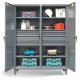 Strong Hold Double Shift Storage Cabinets - 56-DS-246-6DB