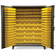 Strong Hold Plastic Bins Storage Cabinet - BS-15399