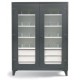 Strong Hold See-Thru Doors Storage Cabinet - 56-LD-244-65DB-24DIV