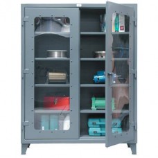 Strong Hold See-Thru Doors Storage Cabinet - 56-LD-244-SR