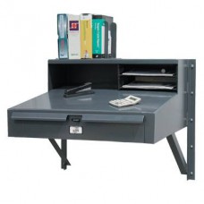 Strong Hold Steel Wall Mounted Desk - 2-52-WM-280-1DB