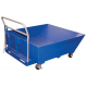 Vestil 1/2 Yard Capacity Low Profile Parts Hopper with 2,000 lb Load | HOP-LP