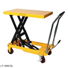 Wesco Heavy Duty Manual Scissors Lift Table Cart - 272970