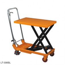 Wesco Folding Handle Manual Scissors Lift Table Cart - 260207