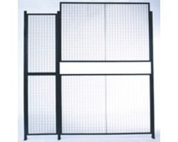 WireCrafters 4-Wall Style 840 Wire Security Cage W6684S Sliding Door