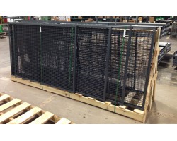 WireCrafters 1-Wall Welded Wire Security Cage Sliding Door RW2481S