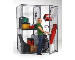Benefits and uses of WireCrafters Wire Tenant Storage Lockers