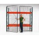 WireCrafters RE883 Pallet Rack Enclosures