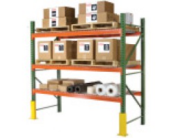 Husky Green Pallet Rack Upright Frame - IU18420120