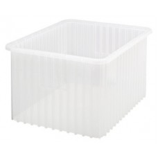 Quantum Clear Dividable Grid Container DG93120CL – Heavy‑Duty Storage Bin