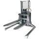 Logitrans EHSSI-1000-RF-46 Stainless Straddle Stacker | 2200 lb Capacity