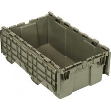 Quantum Attached Lid  Plastic Distribution Container - QDC2012-7