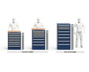How To Optimize your work environment and maximize your storage space with Rousseau stationary modular drawer cabinets