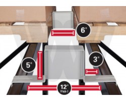 WorldStop 12 Inch Double Stop Flue Spacer 