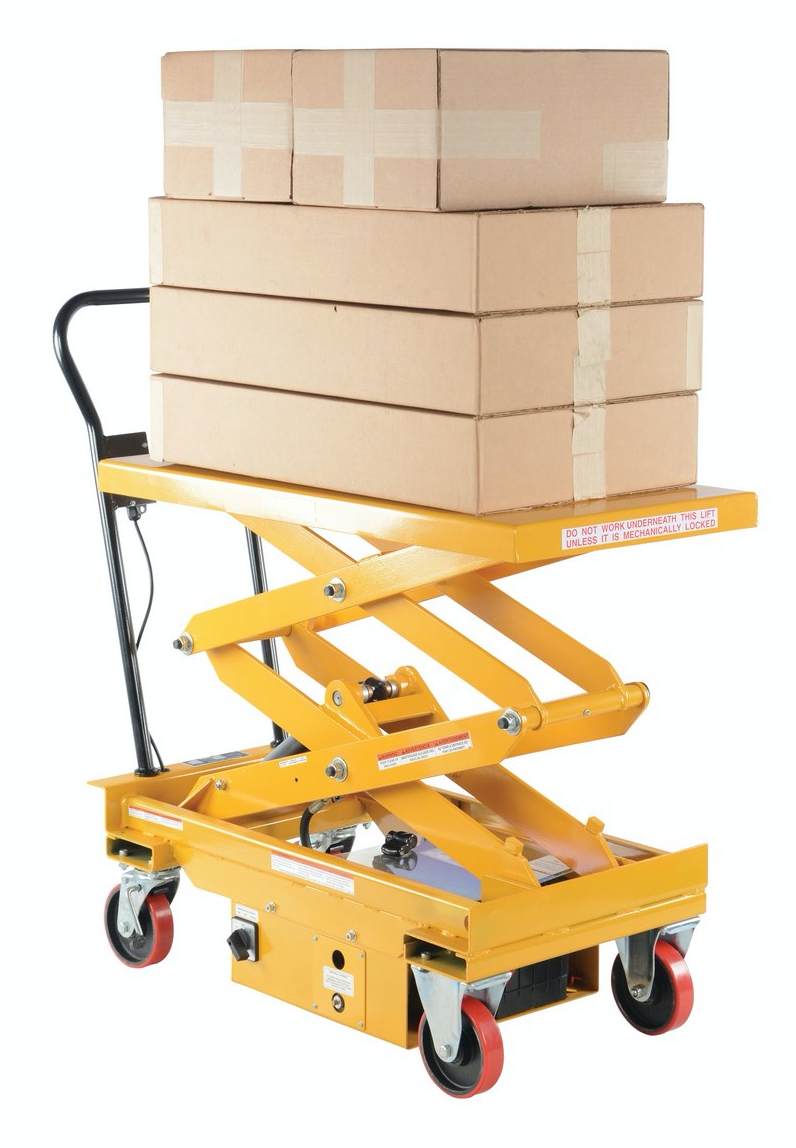 Vestil Battery Powered Hydraulic Elevating Carts