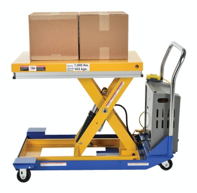 Vestil Battery Powered Scissors Carts