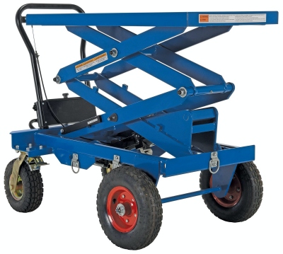 Vestil Rough Terrain Scissors Lift Carts