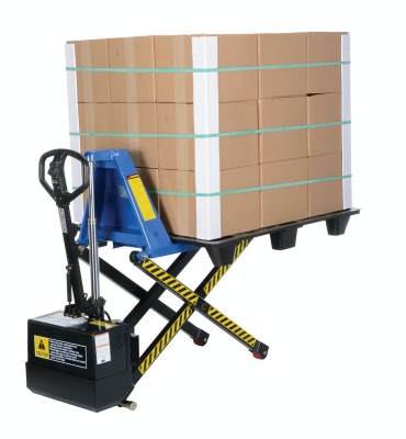 Vestil Ergonomic Powered High Rise Lift Truck