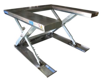 Lift Products Stainless-Galvanized  U-Lift Low Profile Table 