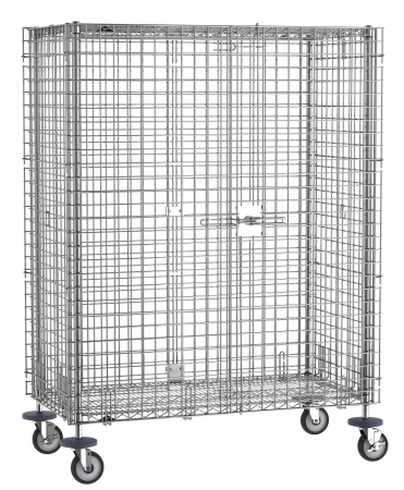 Metro wire security cart