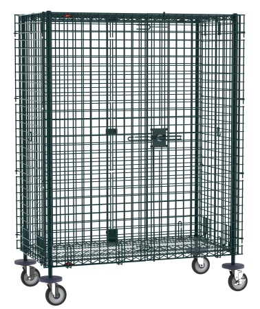 Metro Metroseal Finish Wire Security Cart