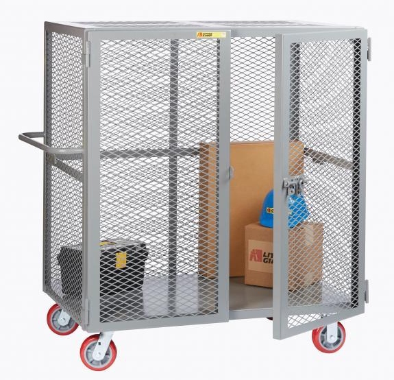Little Giant Heavy-Duty Mobile Storage Locker with Handle