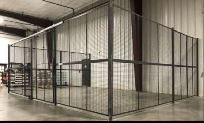 WireCrafters 3-Walls Style 840 Rapid Wire Security Cage